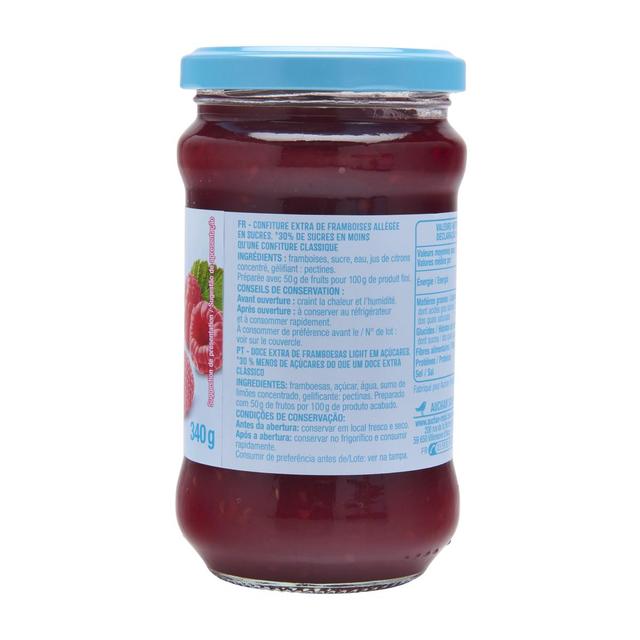 3596710549221 - Auchan - Confiture de framboise allégée en sucre
