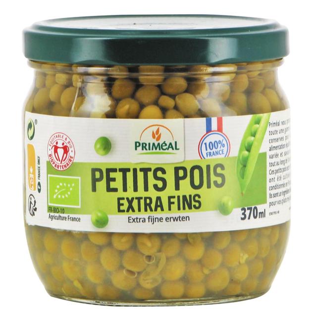 3700477609221 - Priméal - Petits pois bio extra fins Origine France