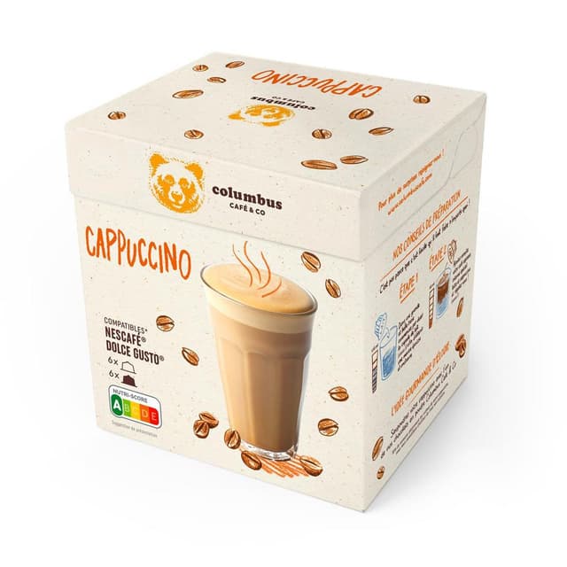 3700994200222 - Columbus Café & CO - Cappuccino - Compatible Dolce Gusto