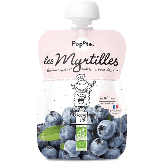 3760262840222 - Popote - Myrtille Bio Gourde Bébé Dès 4/6 mois
