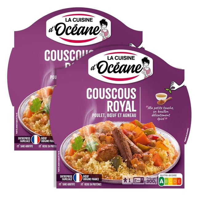 2050000400322 - La Cuisine d'Océane - Couscous Royal- Poulet, Merguez de Boeuf, boulettes d'Agneau