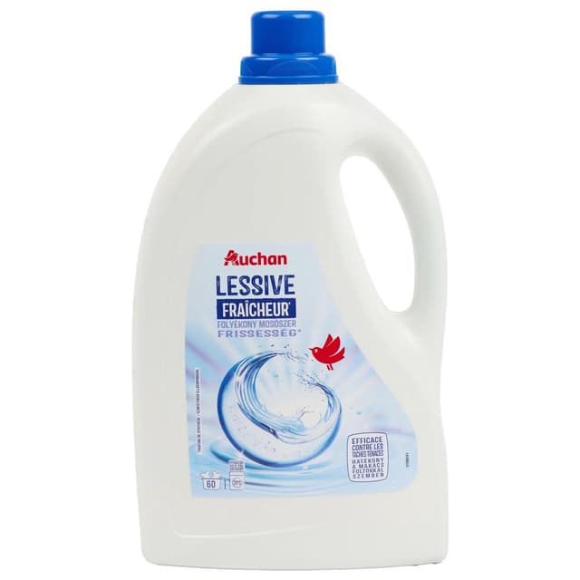 3596710561322 - Auchan - Lessive liquide fraicheur bleu 