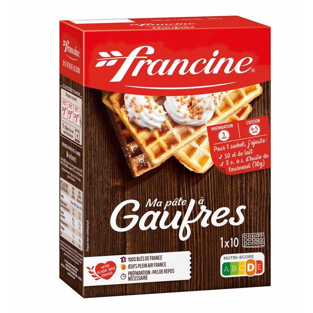 3068111512222 - Francine - Farine Pâte à Gaufres