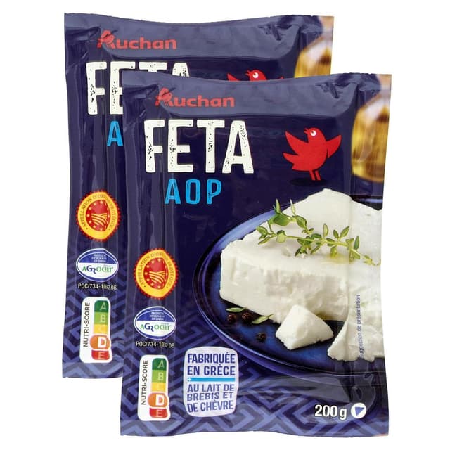 2050000422522 - Auchan Gourmet - Feta grecque AOP