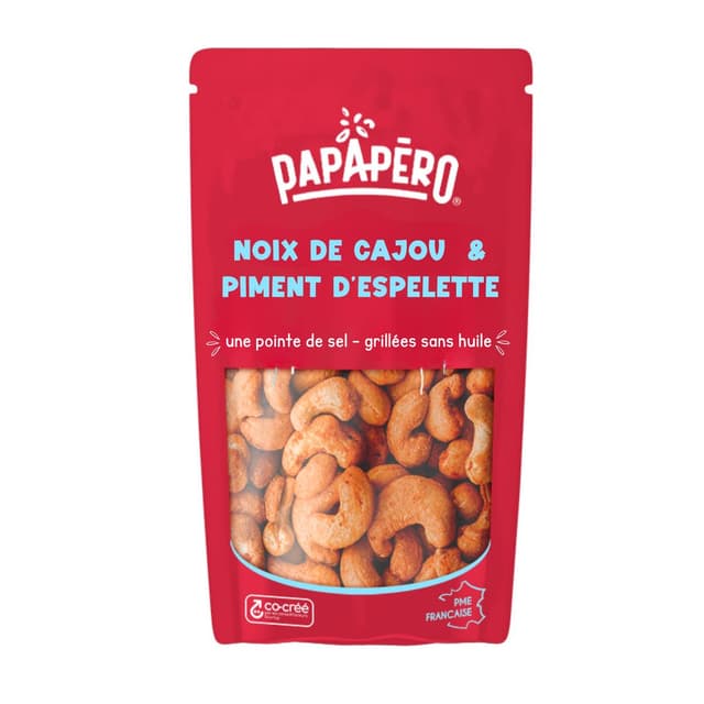 3770017703122 - Papapéro - Noix de cajou & piment d'Espelette