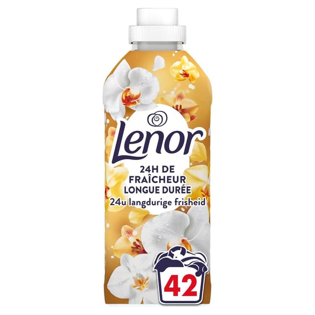 8006530204422 - Lenor - Adoucissant liquide Ambre & Orchidée