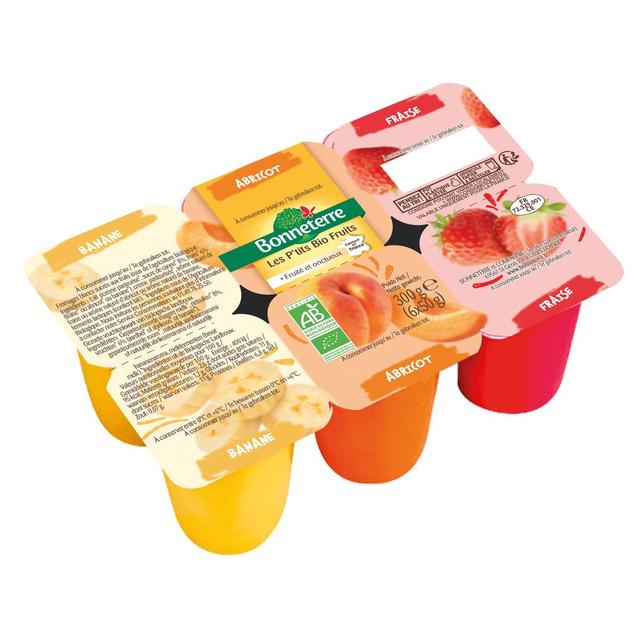 3396410245122 - Bonneterre - Fromage blanc Les p'tits bio fruits