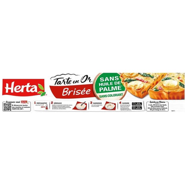 3154230805922 - Herta - Pâte Brisée, Tarte en Or
