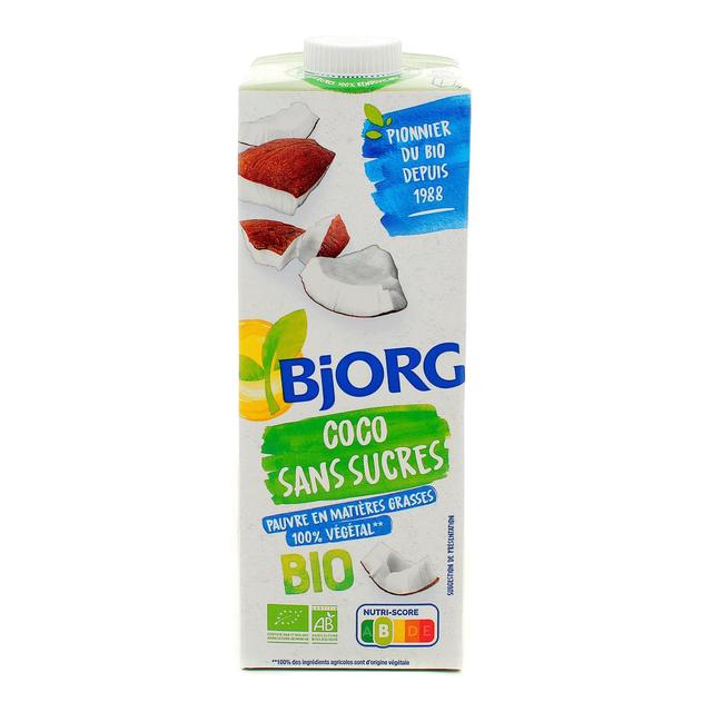 3229820797922 - Bjorg - Coco Sans Sucre Boisson Végétale Bio 