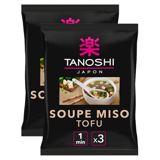 2050000418822 - Tanoshi - Japon - Soupe Miso au tofu - Instantanée