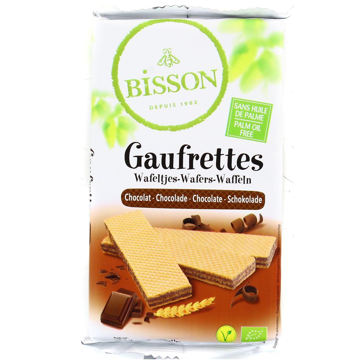 Bisson - Gaufrettes bio Chocolat