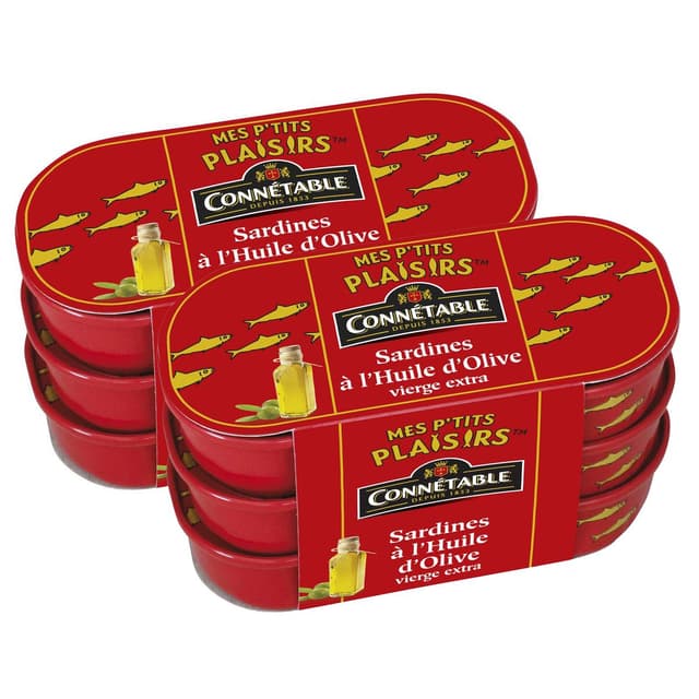 2050000420023 - Connetable - Sardines à l'Huile d'Olive Vierge Extra
