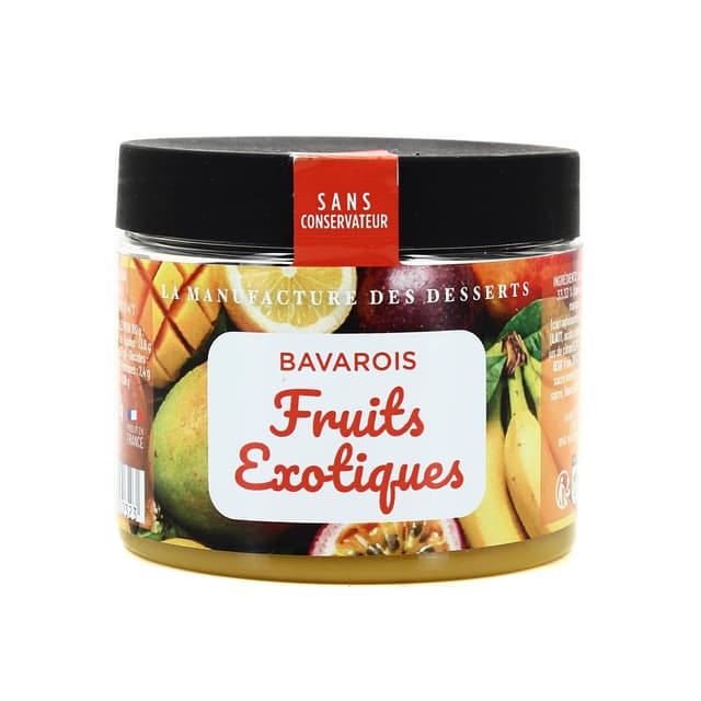 3426720000323 - La manufacture des desserts - Bavarois Fruits Exotiques