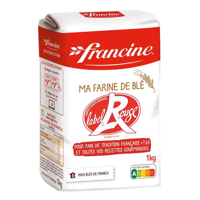 3162780362123 - Francine - Farine de Blé T65 Label Rouge