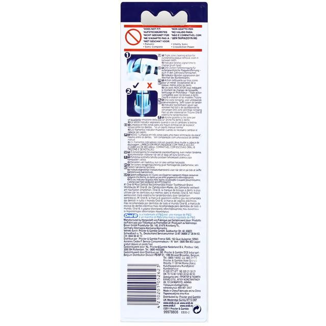 4210201052623 - Oral B - Brossette Vitality  TriZone