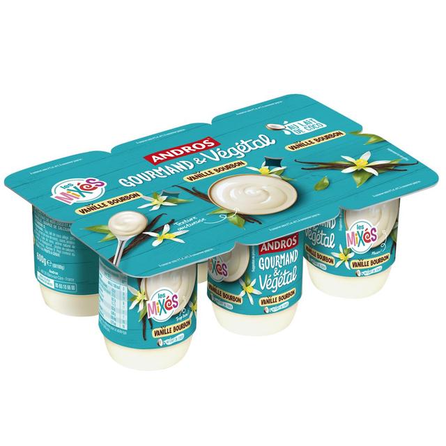 3608580143123 - Andros Gourmand et Végétal - Yaourts mixés vanille au lait de coco