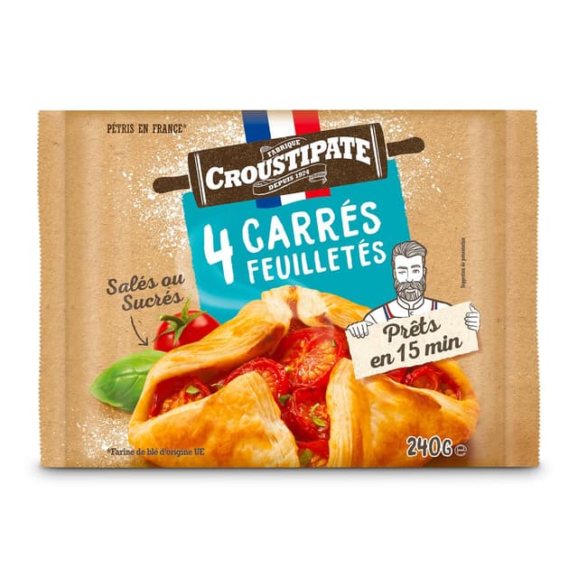 3392590203723 - Croustipate - Carré Feuilleté