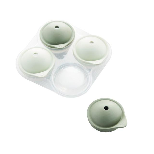 5404035703823 - Point virgule - Moule à glaçons en silicone pour 4 glaçons ø 6.5cm 