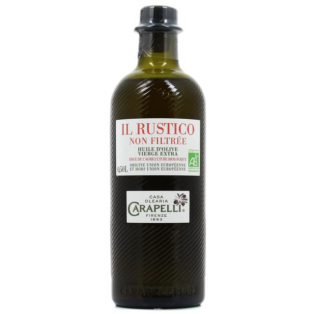 8002470024823 - Carapelli - Huile d'olive vierge extra Bio - Il Rustico 