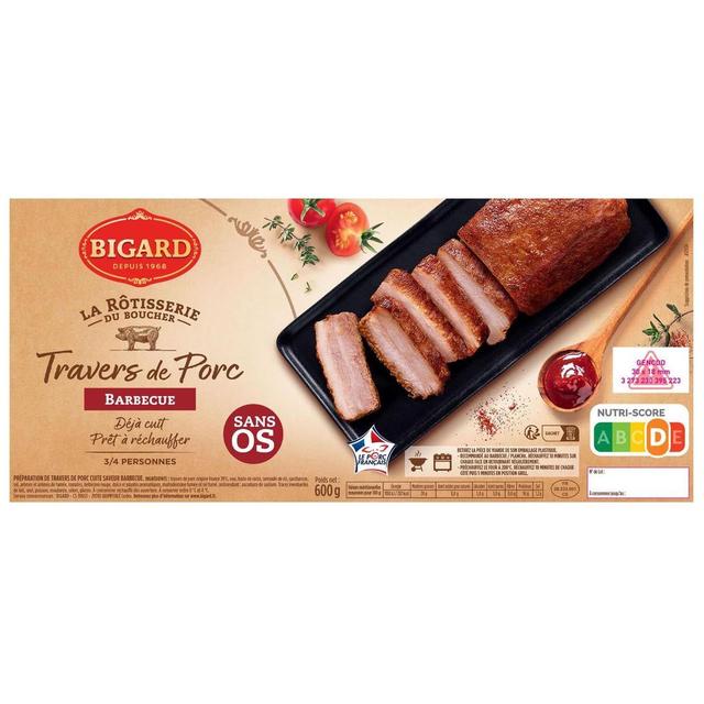 3273230395223 - Bigard - Travers de Porc Barbecue