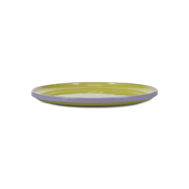 5410595776023 - Collection Duo - Assiette plate 26xH2,5cm vert/violet Duo