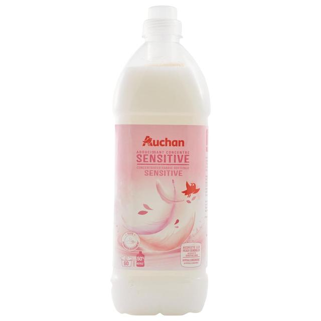 3245678126523 - Auchan - Adoucissant liquide concentré sensitive