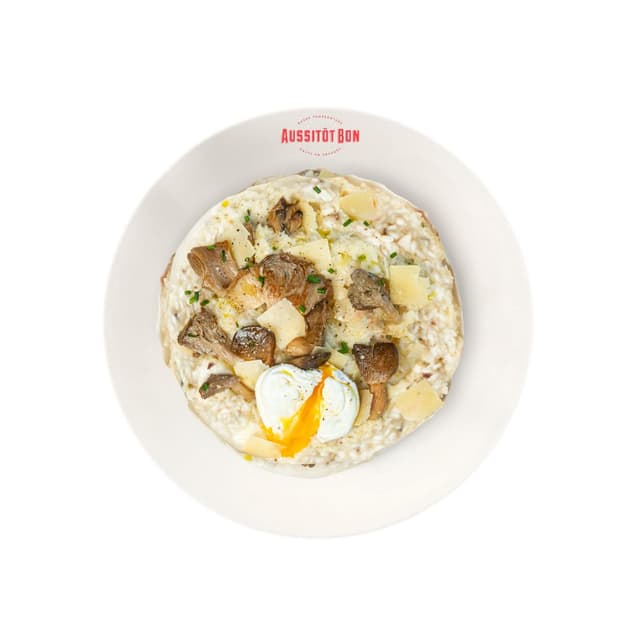 3701565400324 - Aussitôt Bon - Risotto Pleurote, Oeuf Mollet
