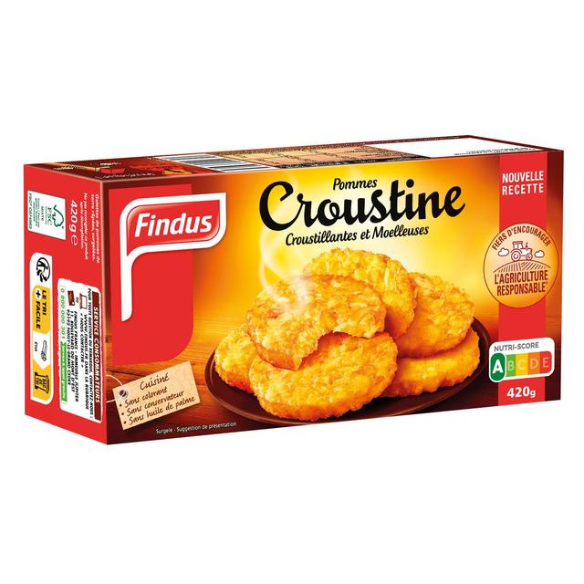 3599740000724 - Findus - Pommes croustine au rapé de pommes de terre