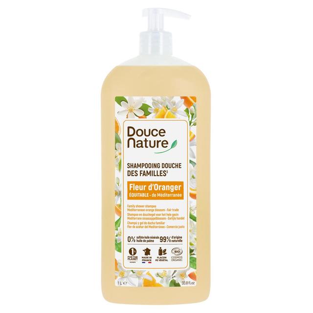 3380380050824 - Douce Nature - Shampooing Douche Fleur d'oranger de Méditérranée