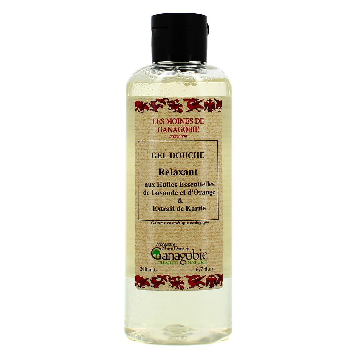 3700210061224 - Abbaye De Ganagobie - Gel douche relaxant lavande orange karité