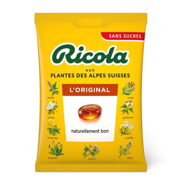 7610700601624 - Ricola - Bonbons aux plantes avec extraits de plante de Stevia