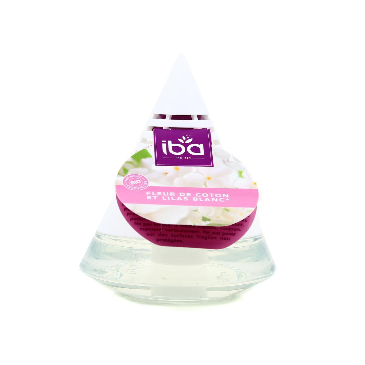3362290002124 - Iba - Désodorisant senteur fleur de coton & lilas blanc