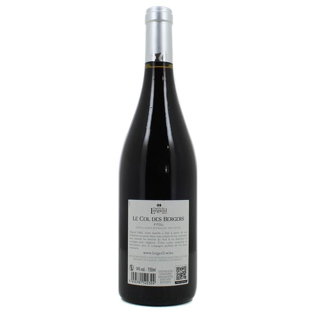 3454781522324 - Fitou AOC - Le Col des Bergers rouge