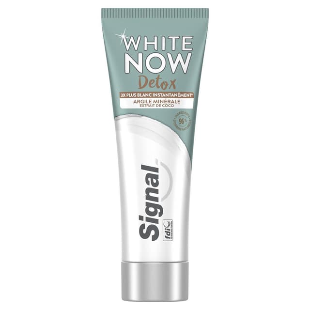 8710604754224 - Signal - Dentifrice Détox Argile Minérale & Extrait de Coco White Now