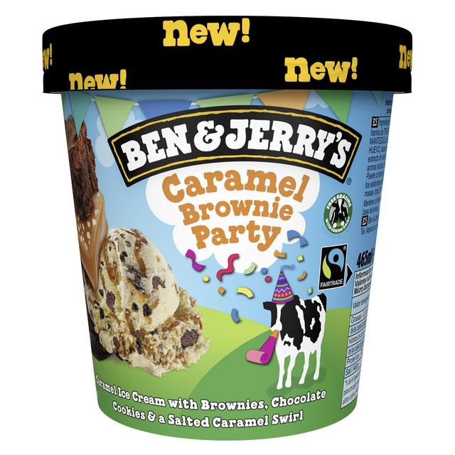 8711327374324 - Ben&Jerry's - Crème glacée caramel Brownie Party