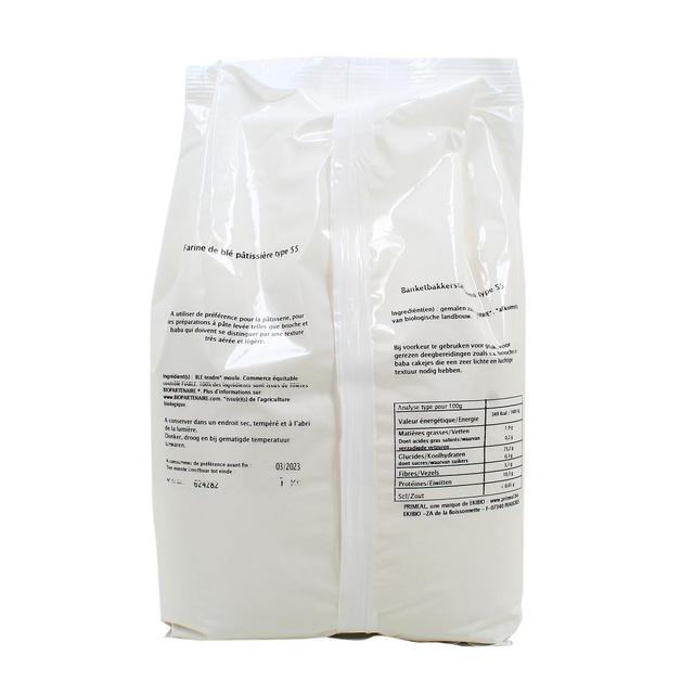 3380380055324 - Priméal - Farine pâtissière de Blé bio type 55