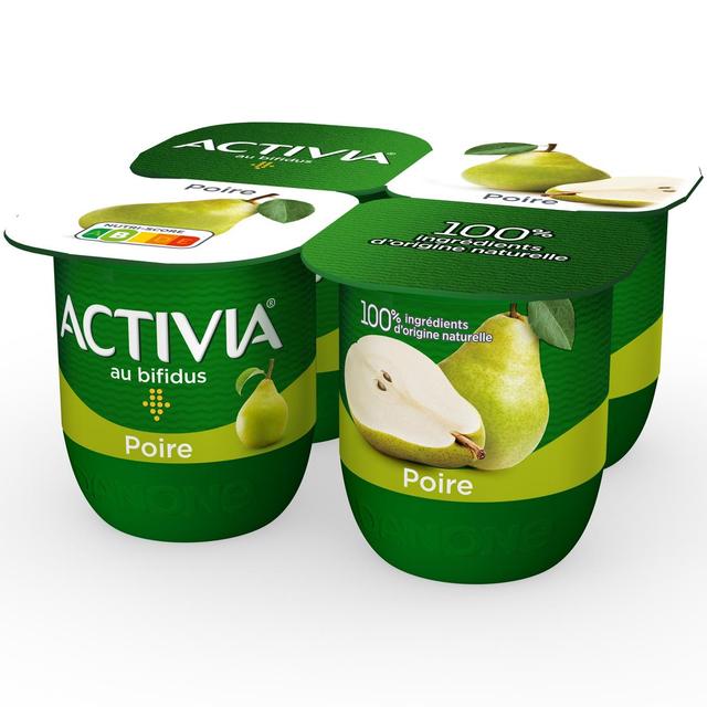 3033491325724 - Activia - Yaourt Poire Bifidus