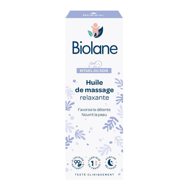 3286010085924 - Biolane - Huile de Massage Relaxante et Nourrissante 