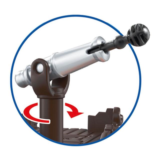 4008789066824 - PLAYMOBIL® Pirates - Radeau avec pirates des ténèbres