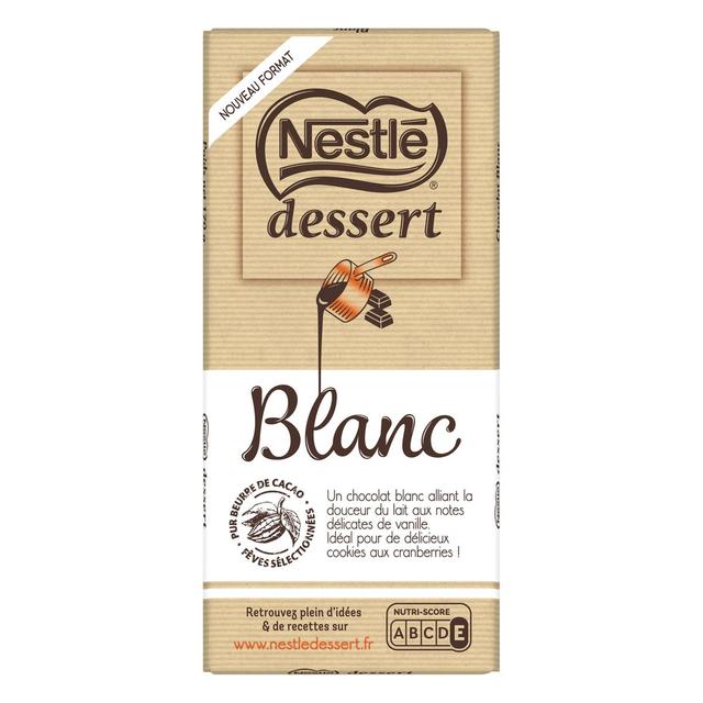 8445290907424 - Nestlé Dessert - Chocolat Blanc 