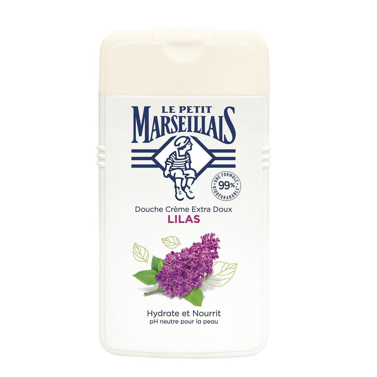 3574661578224 - Le Petit Marseillais - Crème de douche Extra Doux - Lilas