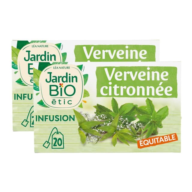 2050000418624 - Jardin Bio Etic - Infusion Verveine citronnée Bio - 20 sachets