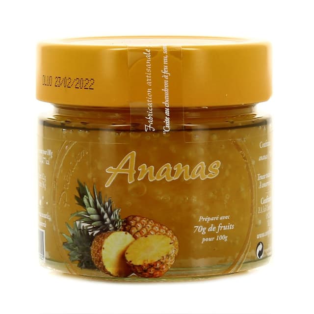 3338042200025 - Jean-Marc Chatelain - Confiture ananas premium