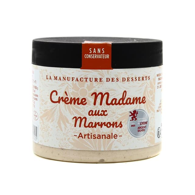 3426720000125 - La manufacture des desserts - Crème Madame aux Marrons