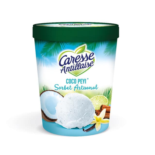 3433871250125 - Caresse Antillaise - Sorbet Coco Peyi 24%