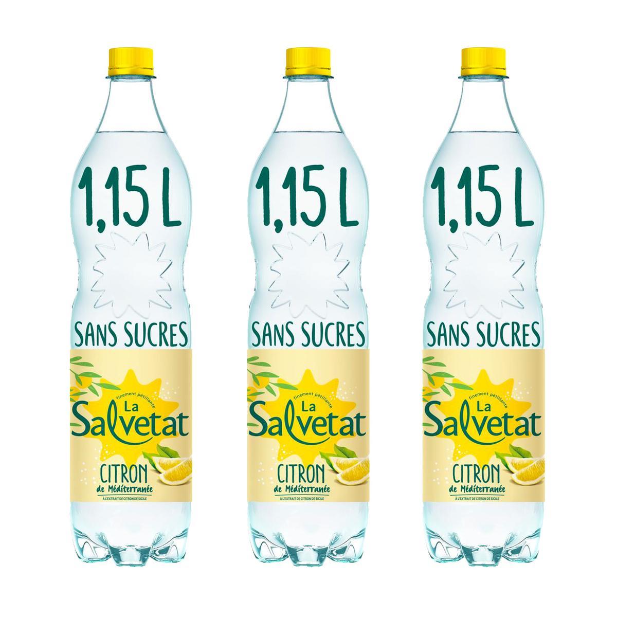 2050000140525 - Salvetat - Eau gazeuse aromatisée citron