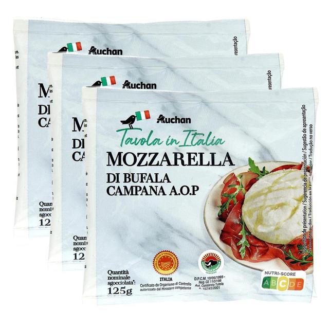 2050000410925 - Auchan Tavola In Italia - Mozzarella di Bufala Campana AOP