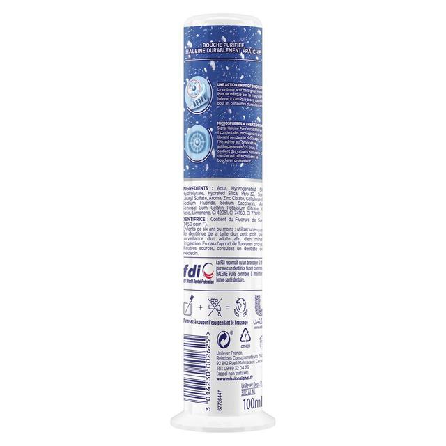 3014230002625 - Signal - Dentifrice fraîcheur haleine pure