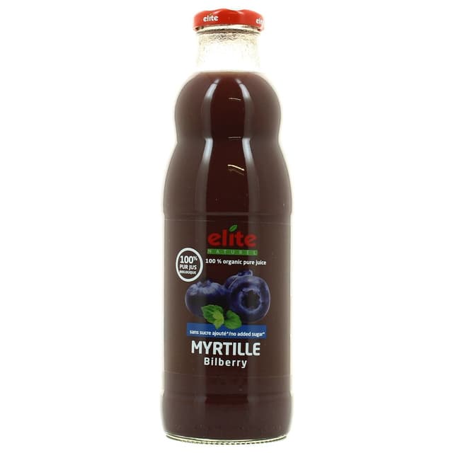 8697404763925 - Elite Naturel - Pur Jus de Myrtille bio