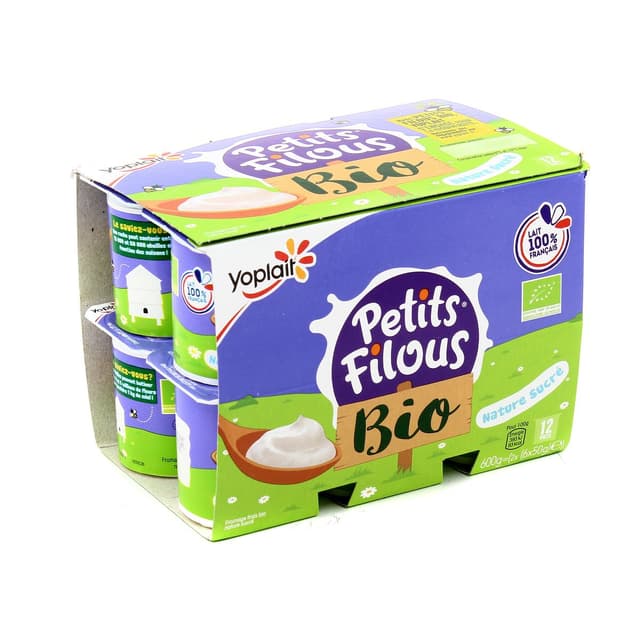 3329770064225 - Yoplait - Petits Filous nature sucré bio